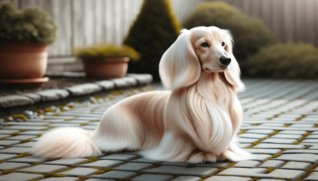 english cream dachshund